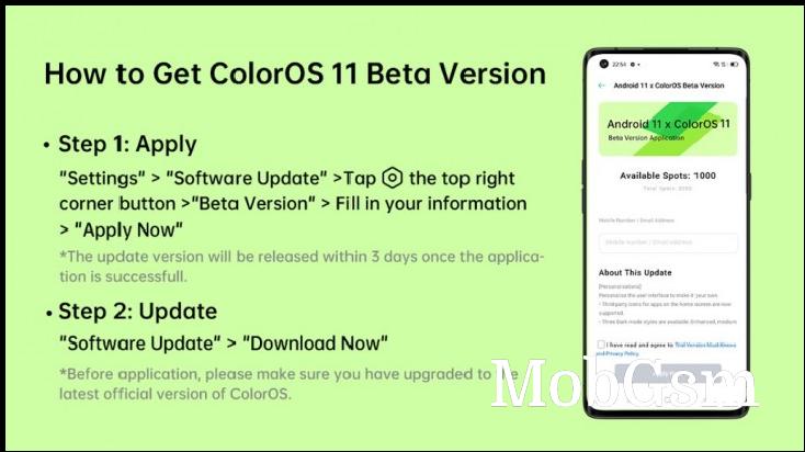 Global ColorOS 11 announced, rollout schedule released