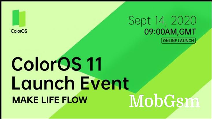 Next Oppo UI to be called ColorOS 11, launch scheduled for September 14