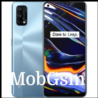 Realme 7 Pro in Mirror Silver color