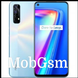 Realme 7 in Mist White color