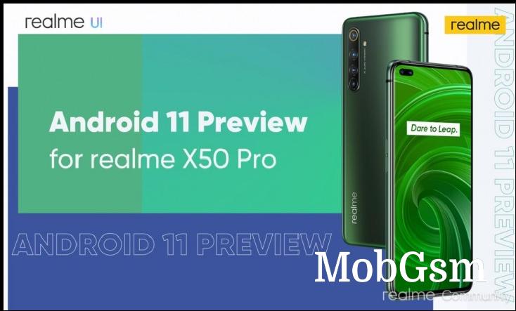 Realme X50 Pro is already getting Android 11 preview