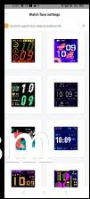 Custom watch faces available on Amazfit