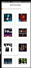 Custom watch faces available on Amazfit