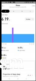 Sleep data