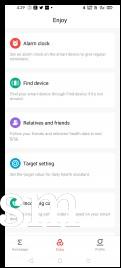 Amazfit Neo data and settings in Amazfit