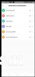 Amazfit Neo data and settings in Amazfit