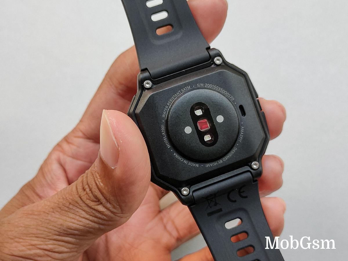 PG Bio-Tracking Optical Heart Rate Sensor on Amazfit Neo
