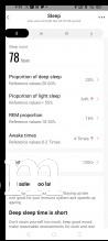 Sleep data