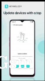 HeyMelody let's you update the firmware on your OnePlus and Oppo TWS headsets