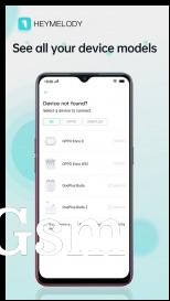 HeyMelody let's you update the firmware on your OnePlus and Oppo TWS headsets