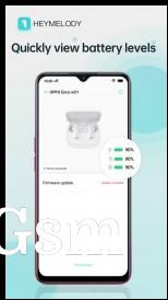 HeyMelody let's you update the firmware on your OnePlus and Oppo TWS headsets