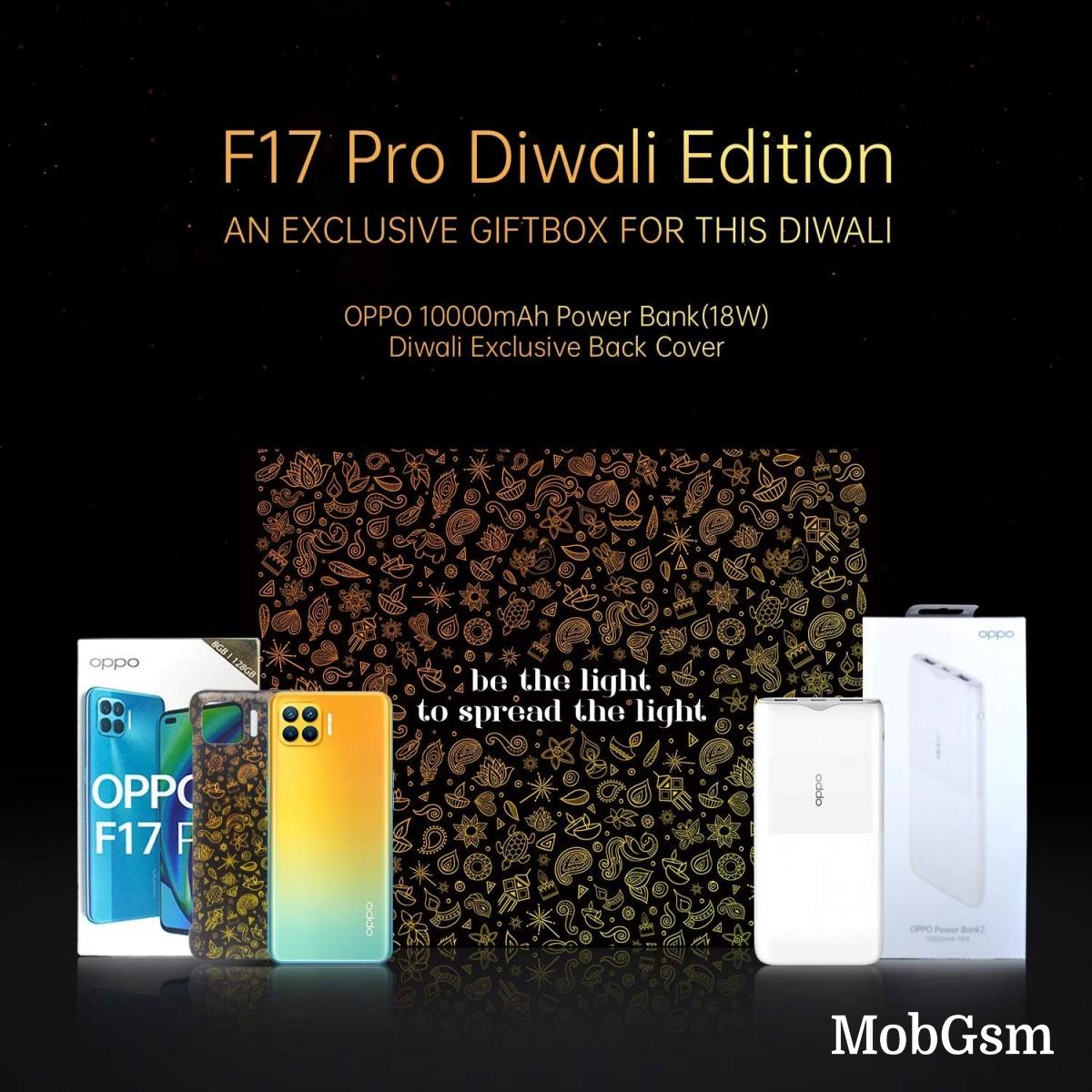 Oppo F17 Pro Diwali Edition launches in India with generous retail package