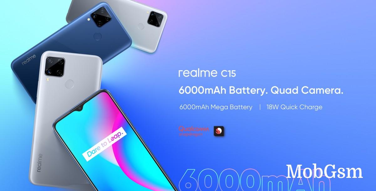 Realme C15 Qualcomm Edition with Snapdragon 460 chipset launched in India