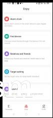 Amazfit Bip U data and settings in Amazfit