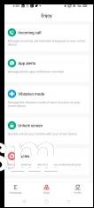 Amazfit Bip U data and settings in Amazfit