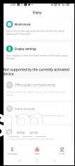 Amazfit Bip U data and settings in Amazfit