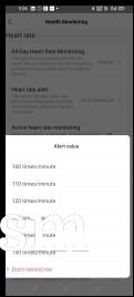 Heart rate monitoring on Amazfit Bip U