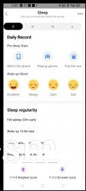 Sleep data