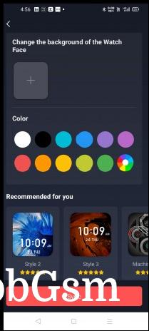 You can create a custom watchface for Bip U using the Zepp app