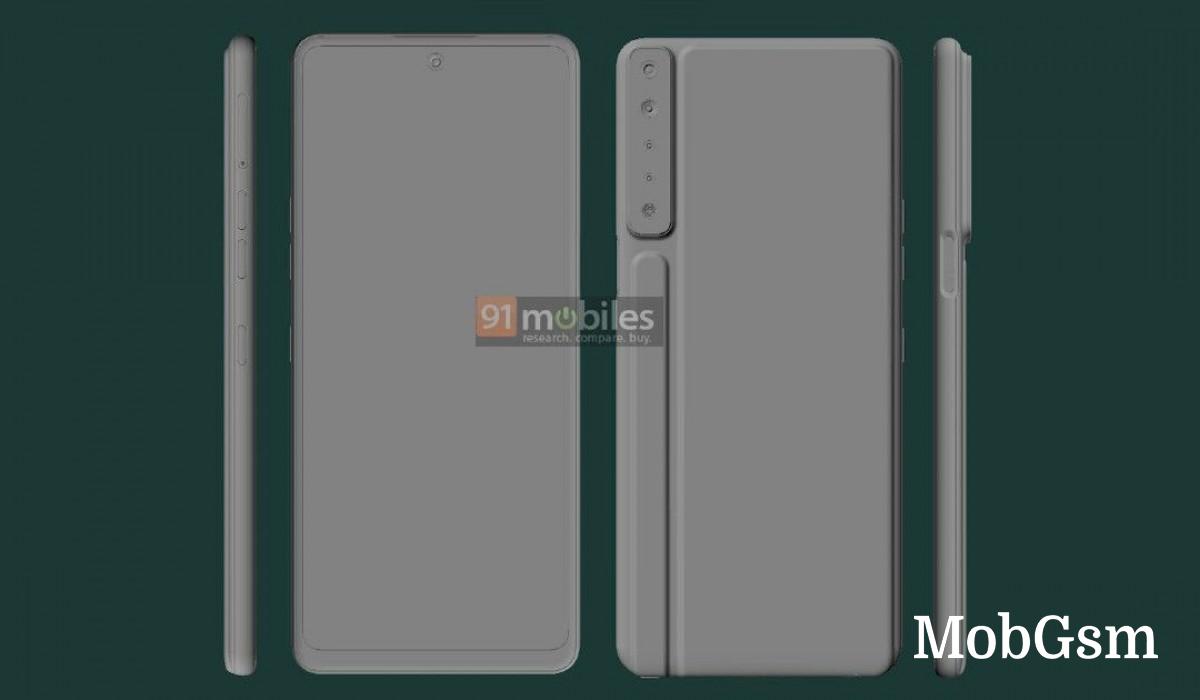 LG Stylo 7 renders show ridged design with four cameras and sylus