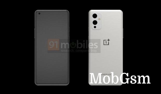 OnePlus 9 CAD render