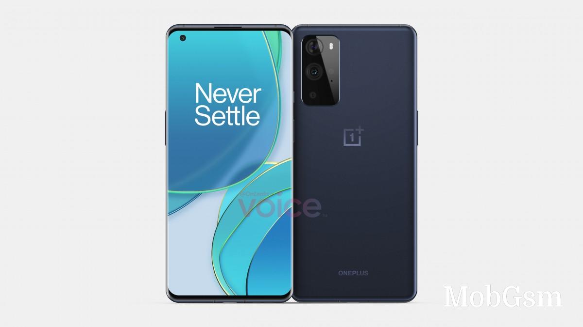 OnePlus 9 Pro render leaked by OnLeaks