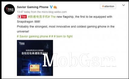 Lenovo Weibo post