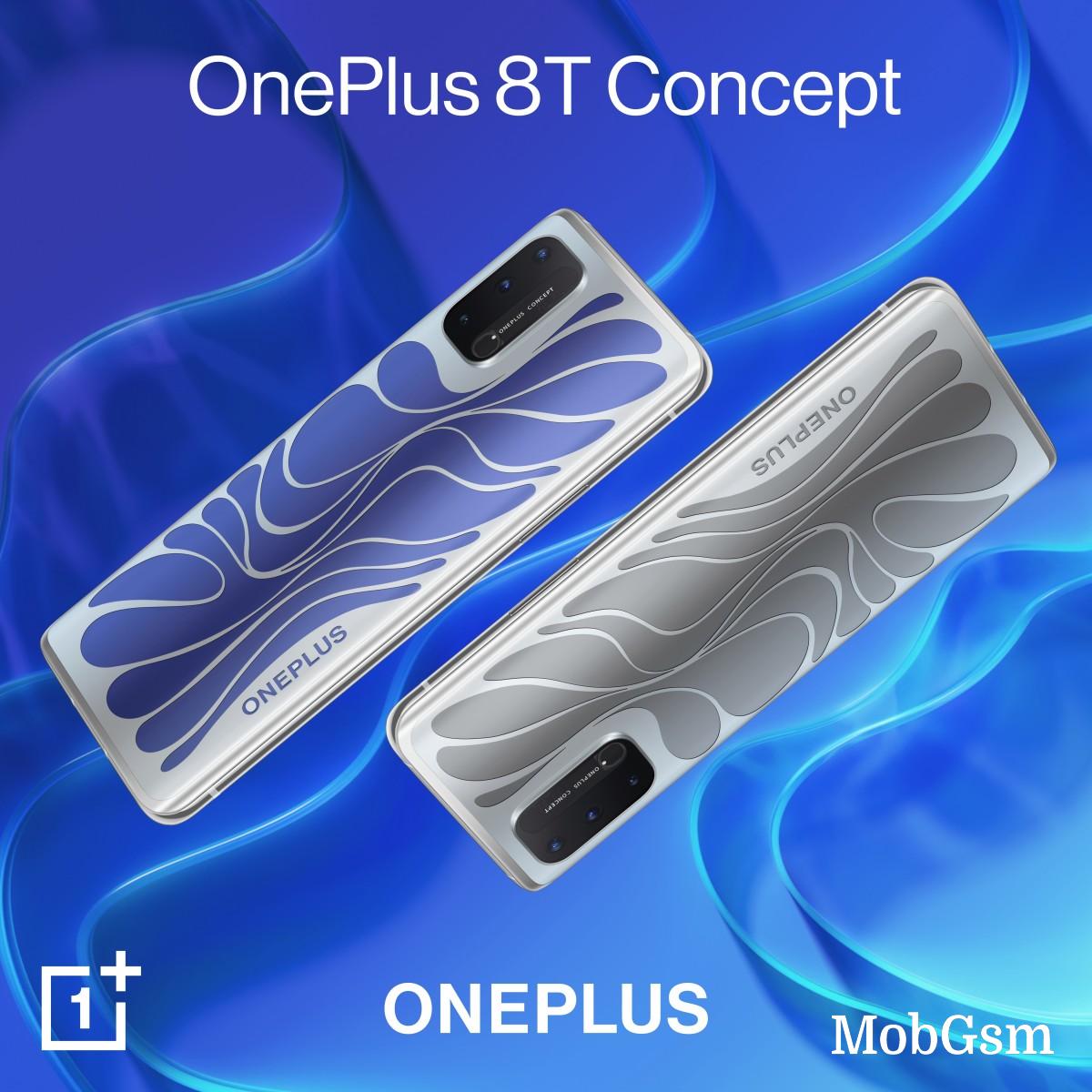 OnePlus 8T Concept device features color changing film and mmWave radar