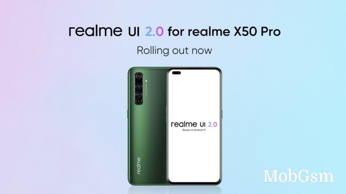 Realme X50 Pro 5G gets Android 11-based Realme UI 2.0 stable update