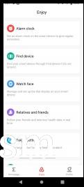 Amazfit Stratos 3 data and settings in Zepp for Android