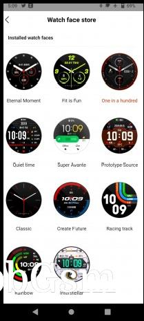 Stratos 3 comes with 11 watch faces and you can create one, too
