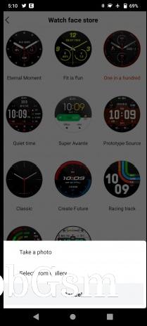 Stratos 3 comes with 11 watch faces and you can create one, too