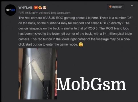 Upcoming Asus ROG Phone