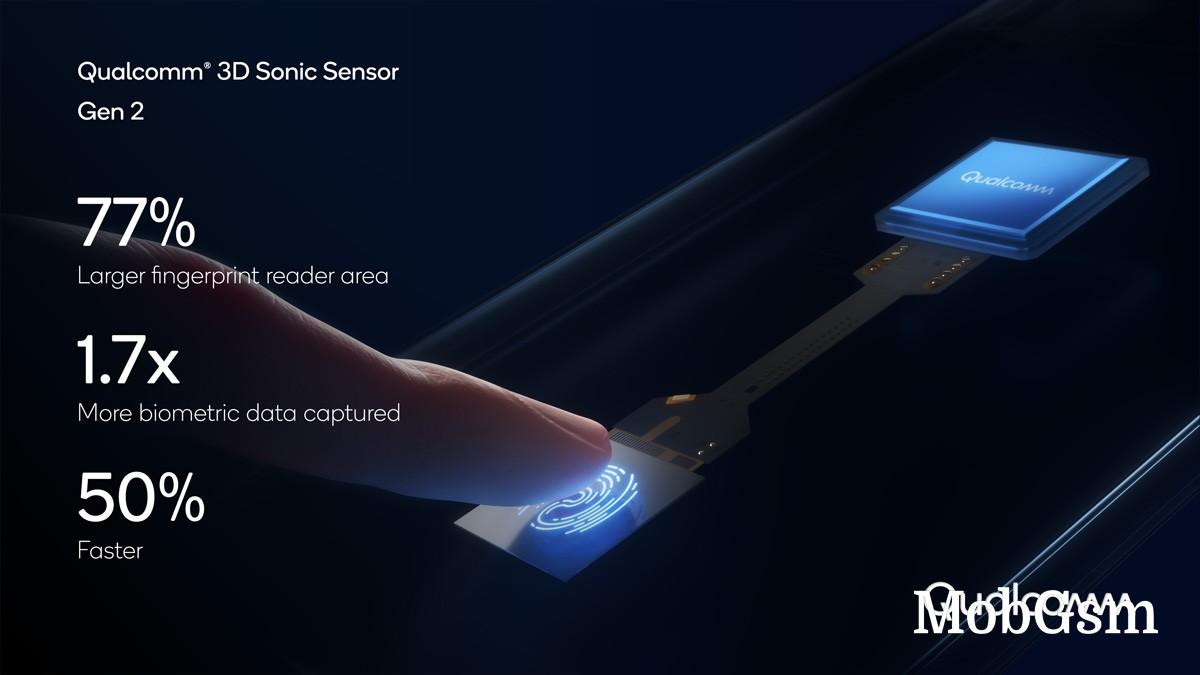 Qualcomm announces 3D Sonic Sensor Generation 2, compatible with foldables