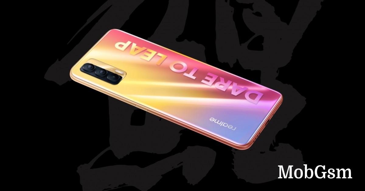 Realme V15 5G, sold only in China