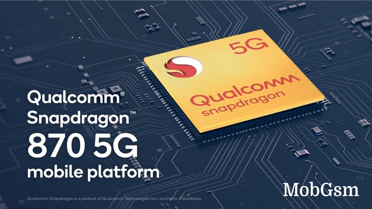 Qualcomm reclaims the clock speed title with the Snapdragon 870 5G chipset and its 3.2 GHz CPU