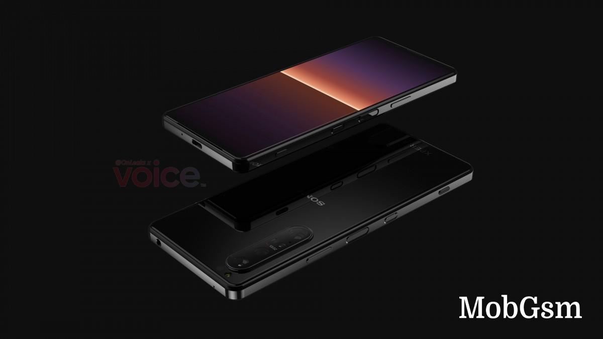 First Sony Xperia 1 III renders show a periscope camera, slimmer bezels