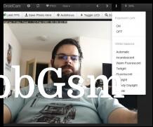 DroidCam web interface - News 21 02 Android Webcam App Test review