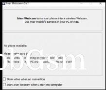 Iriun Windows software - News 21 02 Android Webcam App Test review