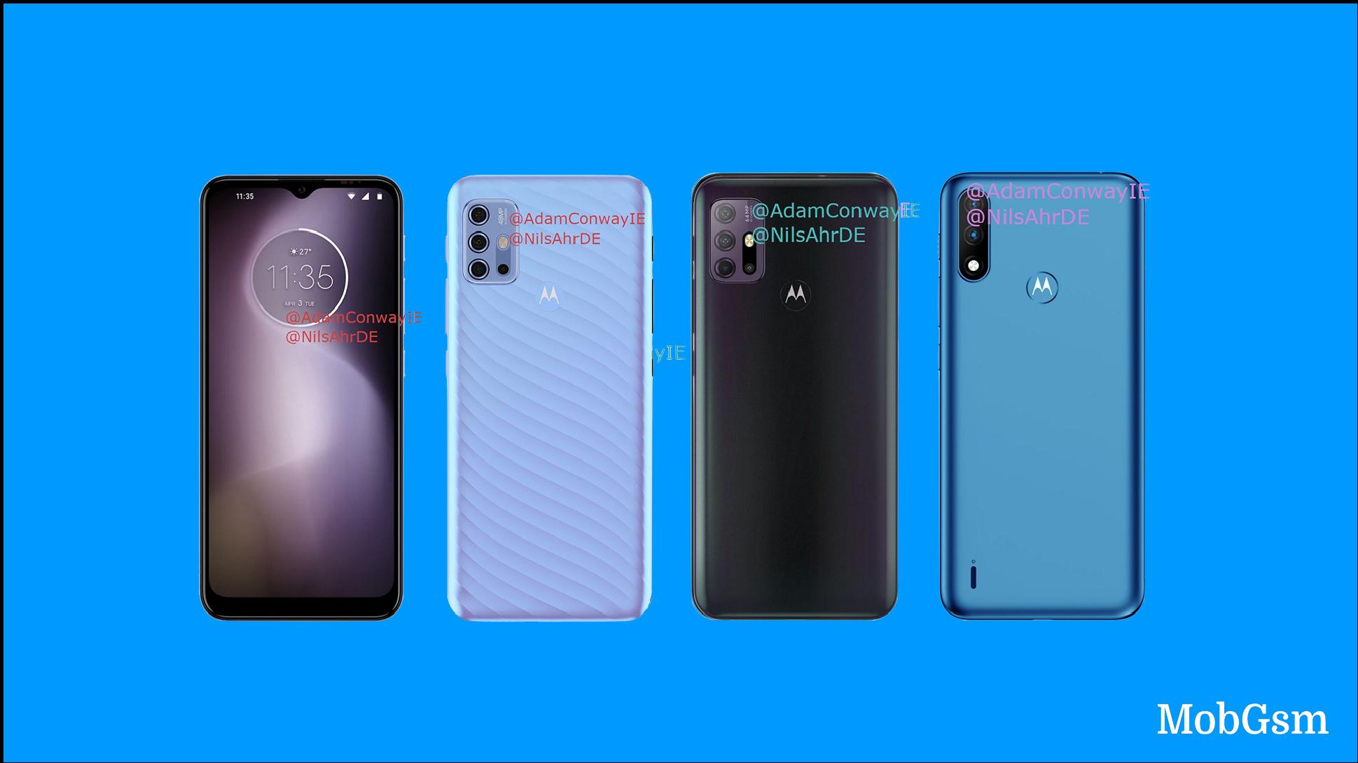 Trio of upcoming budget Motorolas leak with renders and specs
