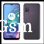 The Moto G10 has a ripple texture on its back: Aurora Grey