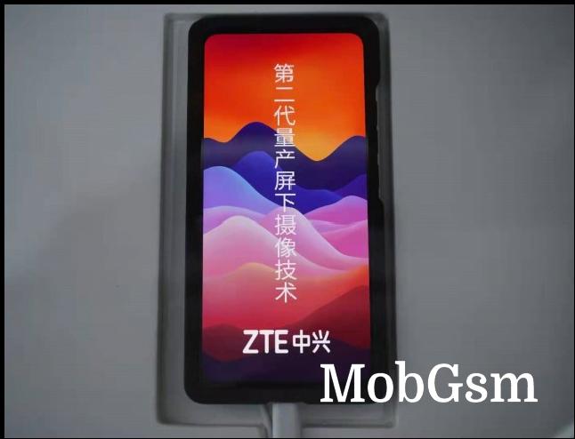 ZTE prototype device with second gen UD camera