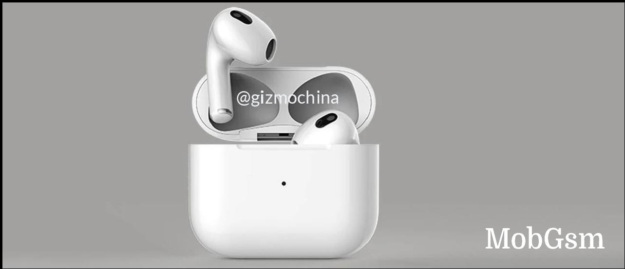 Two new images show AirPods 3 without silicone tips