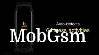 6 fitness modes are detected automatically