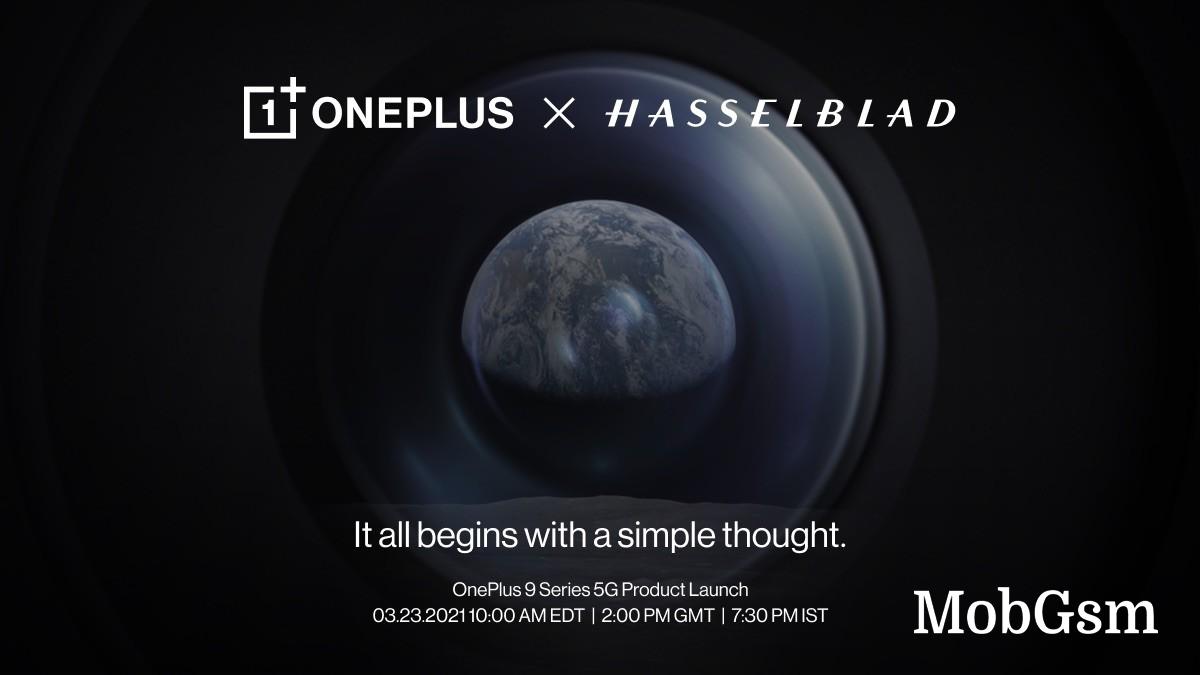 OnePlus 9 series launch confirmed for March 23