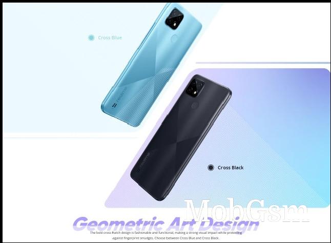 Realme C21 will have two color options