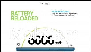 Galaxy M12: 6,000 mAh battery (15W charging)