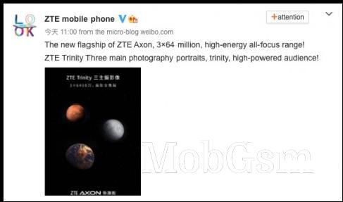 ZTE Axon 30 Pro camera teaser