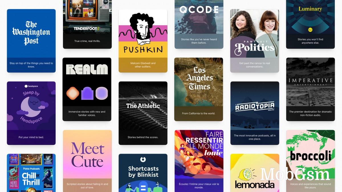 Apple announces Podcasts Subscriptions and a redesigned app