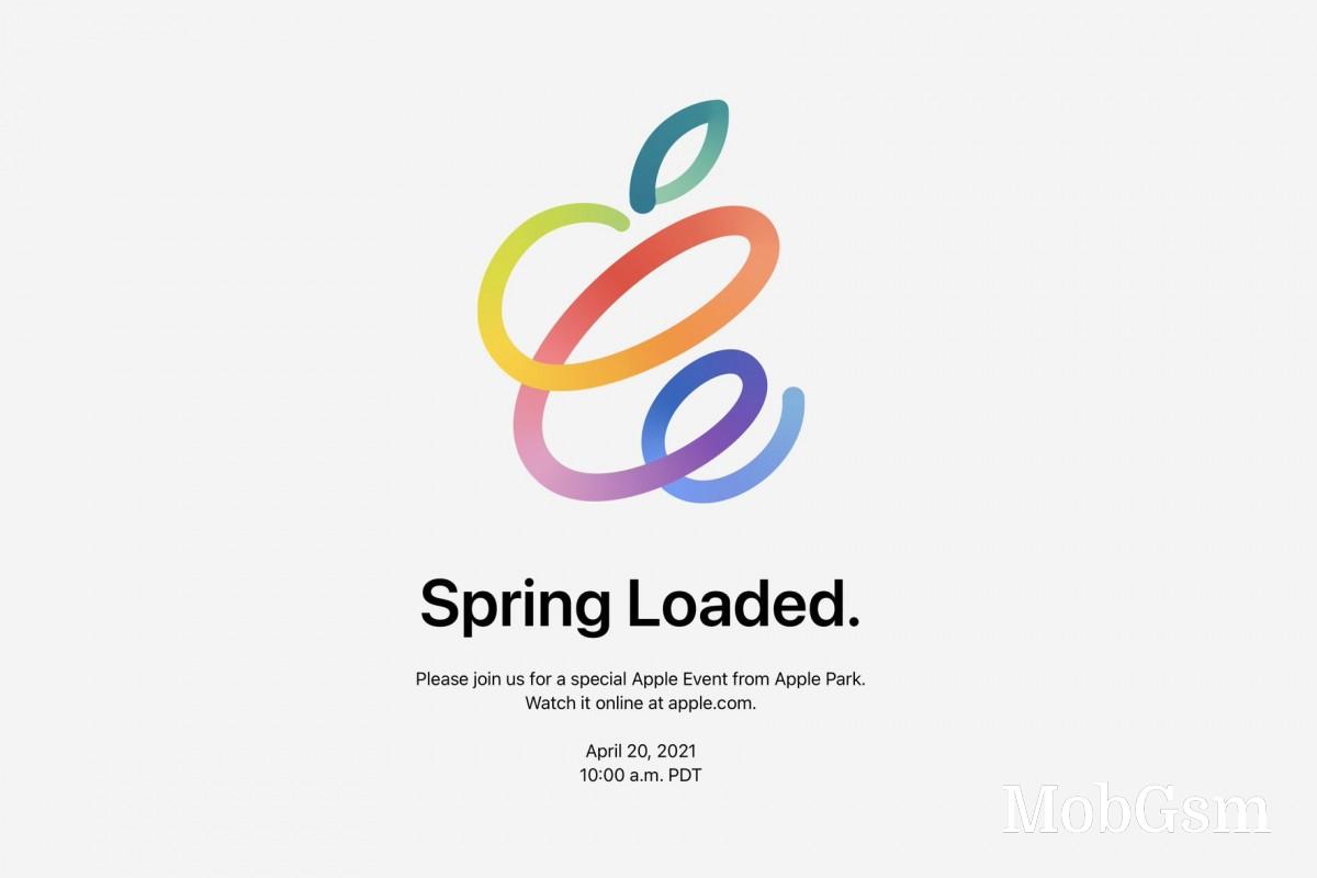 Apple confirms Spring Loaded event will be held on April 20